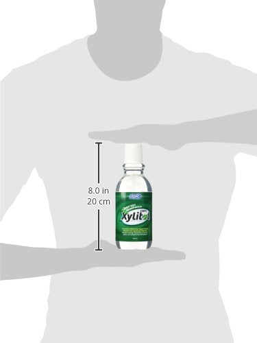 Product image of Epic Xylitol Spearmint Flavored Mouthwash 16 oz 16 oz