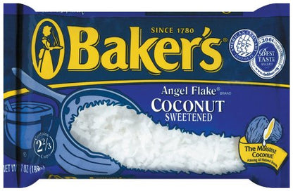 Product image of Baker's Angel Flake Coconut 7-oz Bags Pack of 5