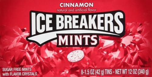 Product image of Ice Breakers Sugar Free Mints Cinnamon 1.5 oz 1.5 oz Pack of 16