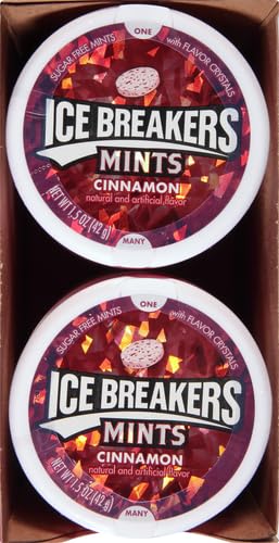 Product image of Ice Breakers Sugar Free Mints Cinnamon 1.5 oz 1.5 oz Pack of 16