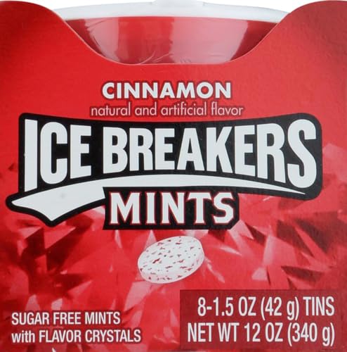 Product image of Ice Breakers Sugar Free Mints Cinnamon 1.5 oz 1.5 oz Pack of 16