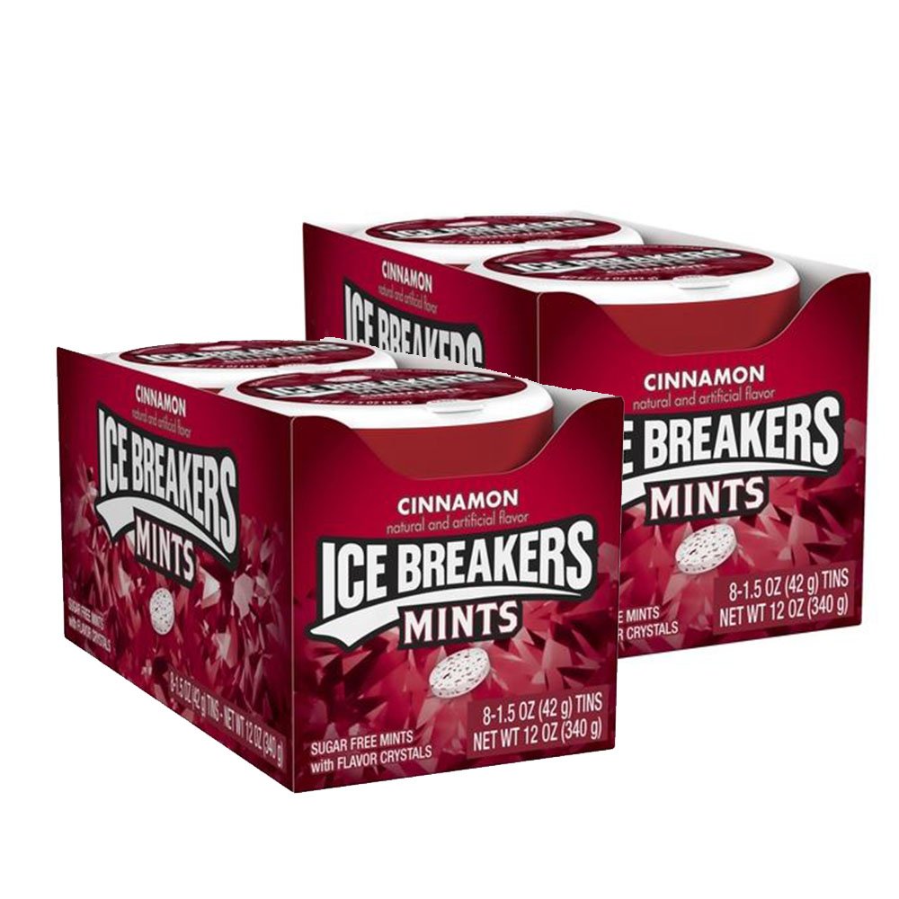 Product image of Ice Breakers Sugar Free Mints Cinnamon 1.5 oz 1.5 oz Pack of 16