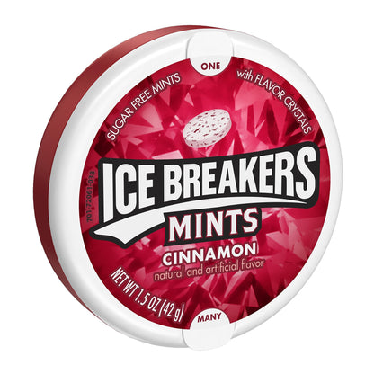 Product image of Ice Breakers Sugar Free Mints Cinnamon 1.5 oz 1.5 oz Pack of 16