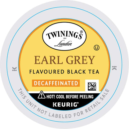 Product image of Twinings Decaf Earl Grey Tea Keurig K-Cups 24 ct Pack of 4