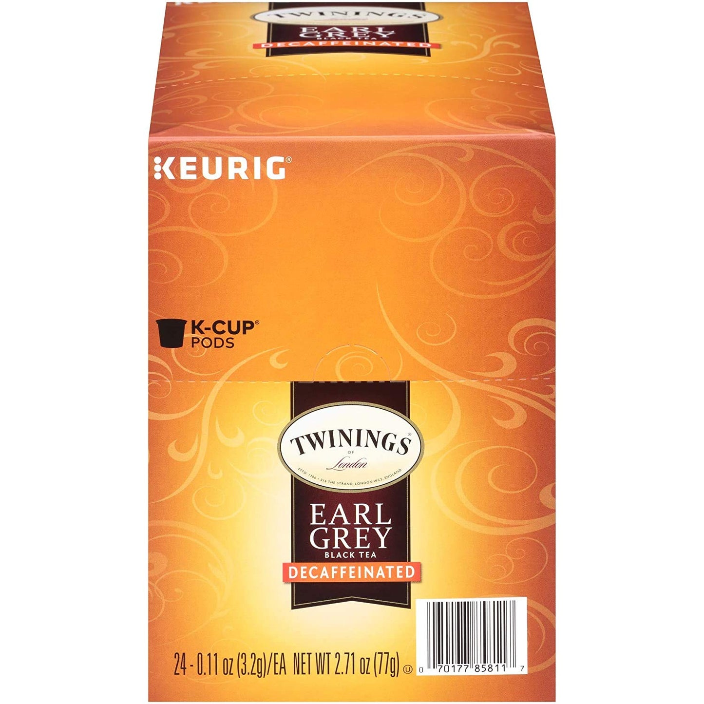 Product image of Twinings Decaf Earl Grey Tea Keurig K-Cups 24 ct Pack of 4