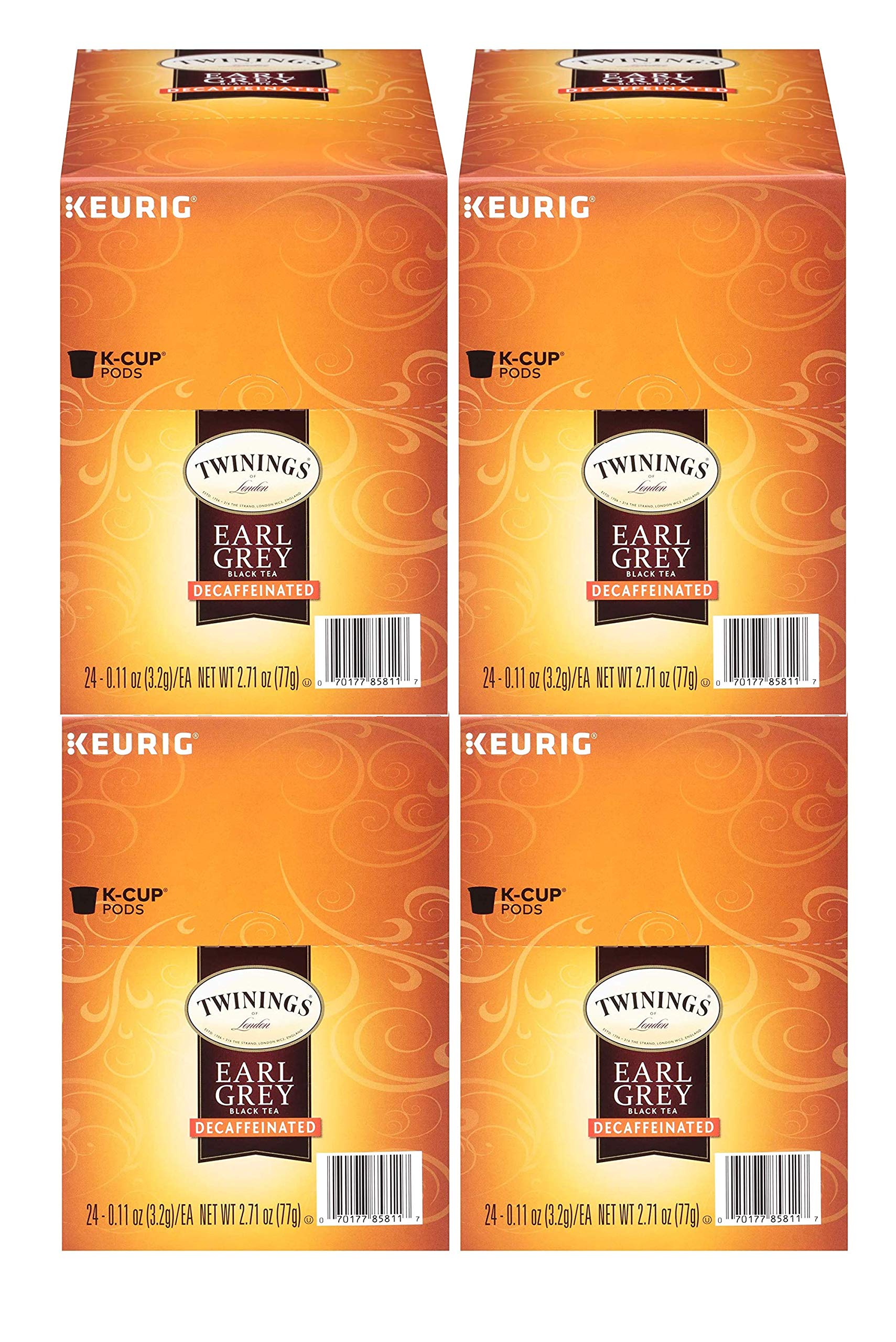 Product image of Twinings Decaf Earl Grey Tea Keurig K-Cups 24 ct Pack of 4