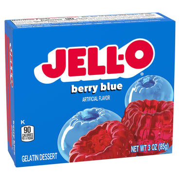 Product image of Jell-O Berry Blue Gelatin Pack of 4