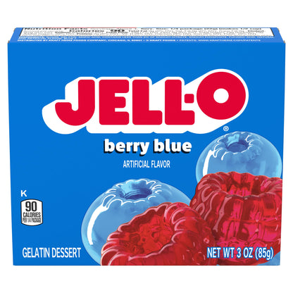 Product image of Jell-O Berry Blue Gelatin Pack of 4