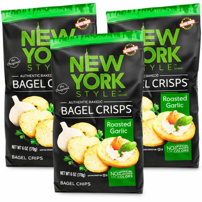 Product image of New York Style Garlic Bagel Crisps 7.2 oz 7.2 oz Pack of 3