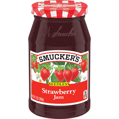 Product image of Smucker's Seedless Strawberry Jam 12 oz 12 oz Pack of 6