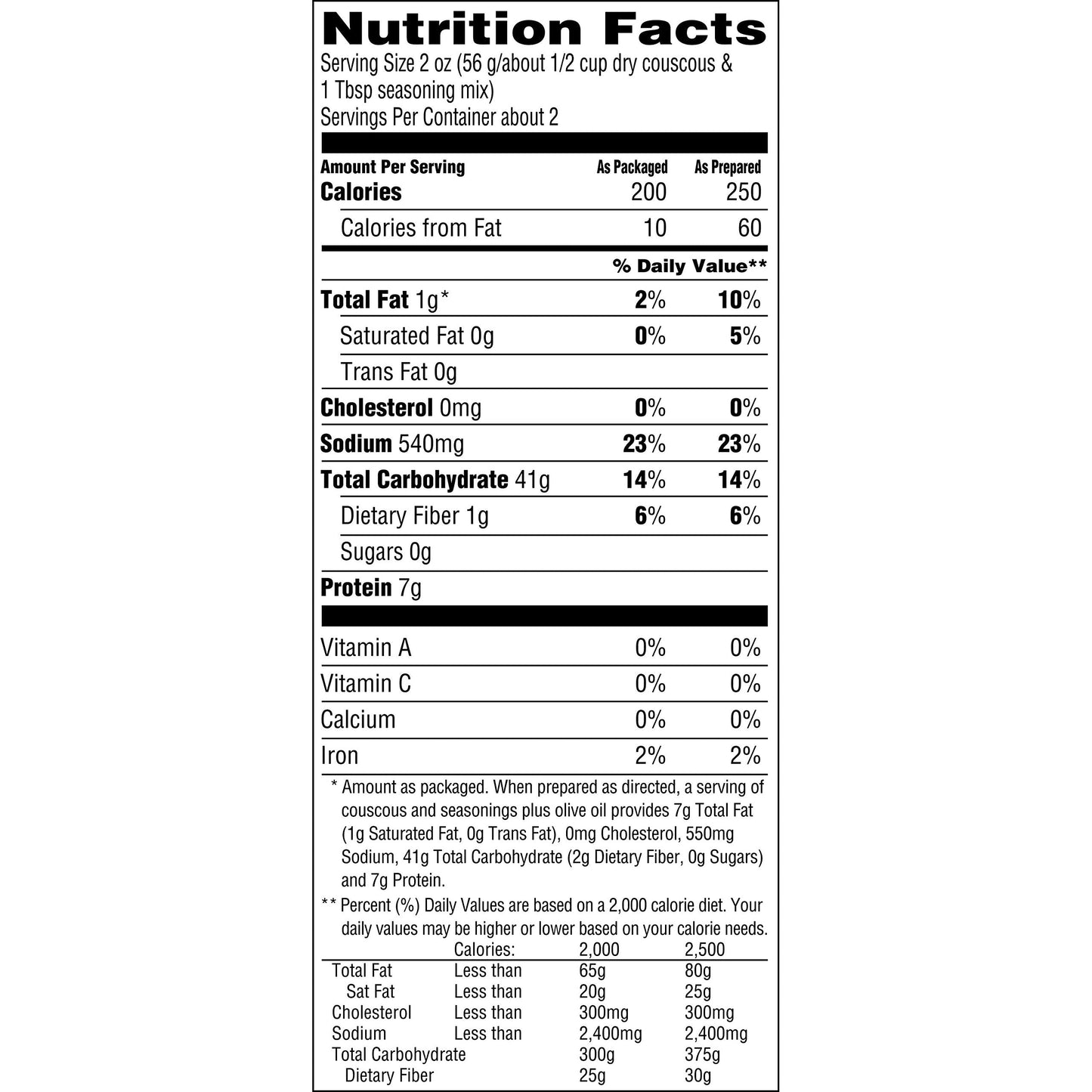 Product image of Quaker Near East Pearled Couscous Roasted Garlic and Olive Oil Boxes 4.7 oz 4.7 oz Pack of 6