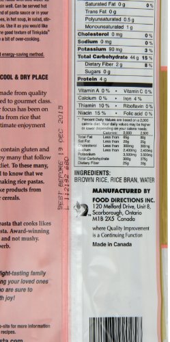 Product image of Tinkyada Brown Rice Fettucini Gluten Free 14-oz Pack of 6