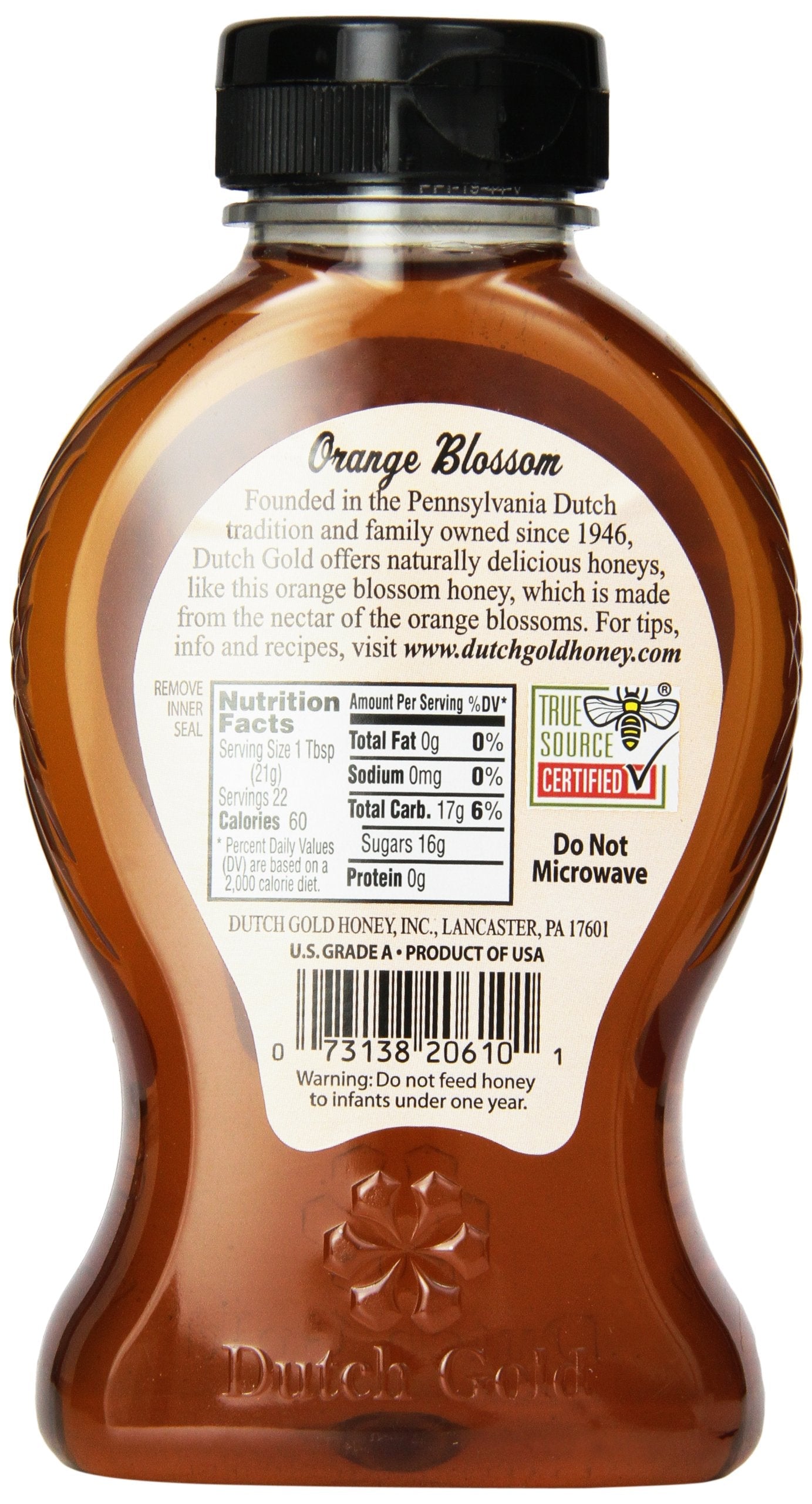 Product image of Dutch Gold Honey Orange Blossom Honey Unit 16 oz 16 oz Pack of 6