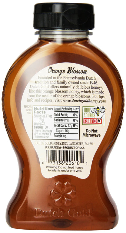 Product image of Dutch Gold Honey Orange Blossom Honey Unit 16 oz 16 oz Pack of 6