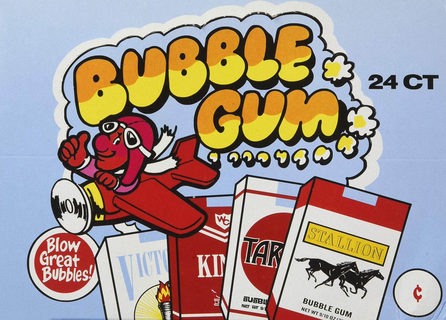 Product image of World Bubble Gum Cigarettes Chewing Gum Display Box Variety Pack of 24