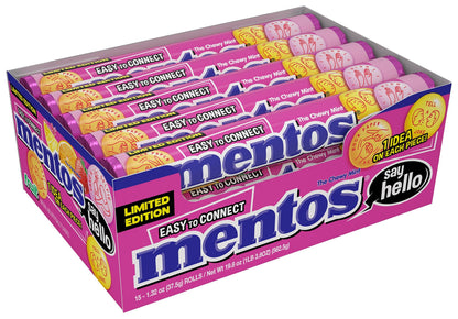 Product image of MENTOS Mixed Fruit Chewy Candy 1.32 oz 1.32 oz Pack of 15