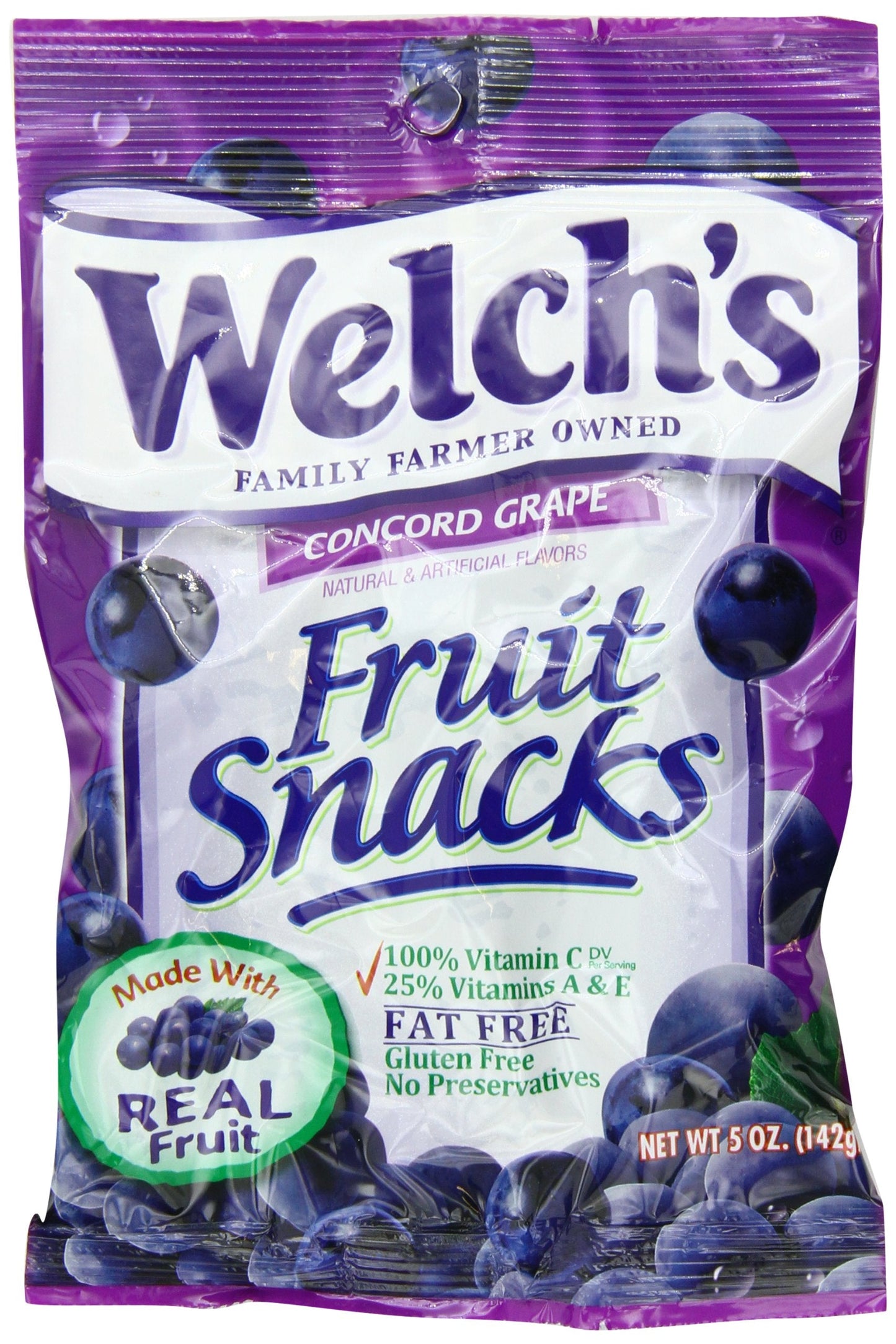 Product image of Welch's Grape Fruit Snacks 5-oz Pack of 12