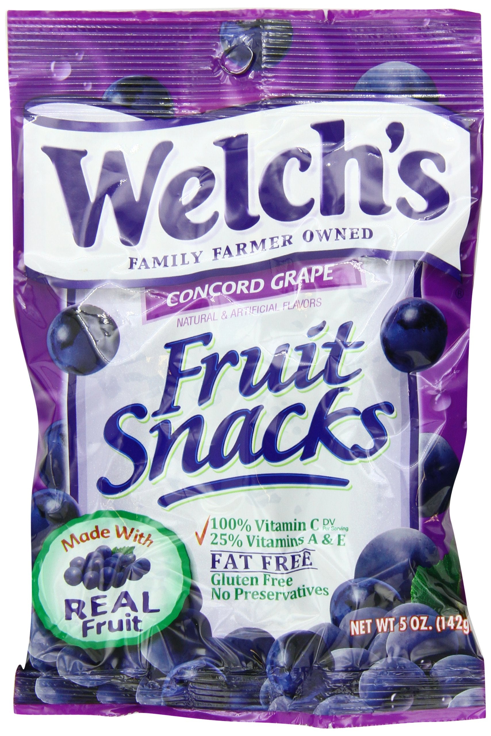 Product image of Welch's Grape Fruit Snacks 5-oz Pack of 12