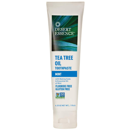 Product image of Desert Essence Natural Tea Tree Oil Mint Toothpaste 6.25 oz 6.25 oz