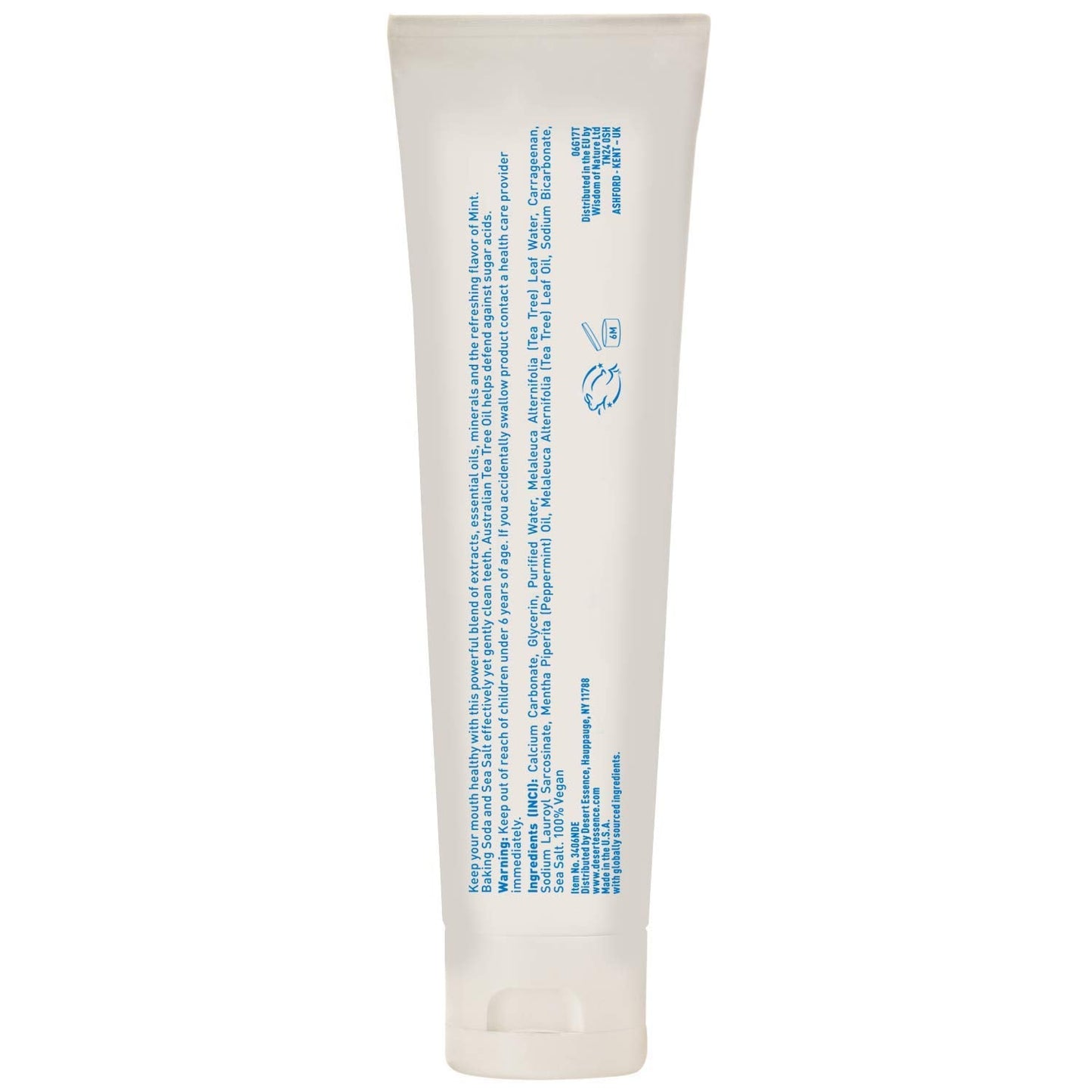 Product image of Desert Essence Natural Tea Tree Oil Mint Toothpaste 6.25 oz 6.25 oz