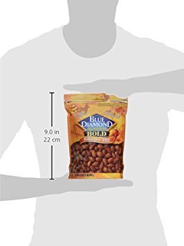 Product image of Blue Diamond Almonds Habanero BBQ Flavored Snack Nuts 16 oz 16 oz Pack of 3