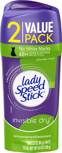 Product image of Lady Speed Stick Antiperspirant Invisible Dry Powder Fresh 2.3 oz 2.3 oz Pack of 2
