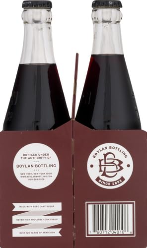 Product image of Boylan Bottling Co Black Cherry Soda Bottles 12 fl oz 12 fl oz Pack of 4
