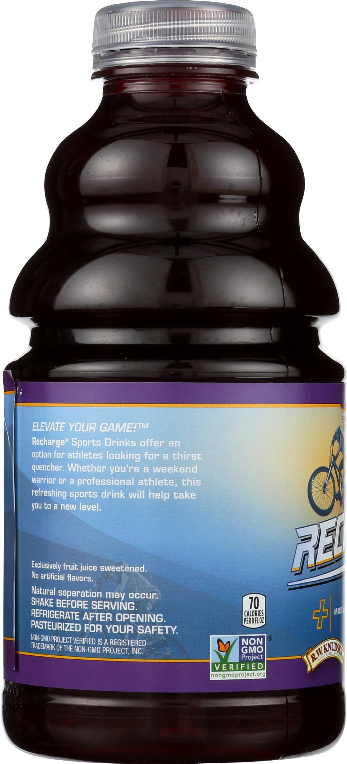 Product image of R.W. Knudsen Grape Recharge All Natural Thirst Quencher Sports Drink 32 fl oz 32 fl oz