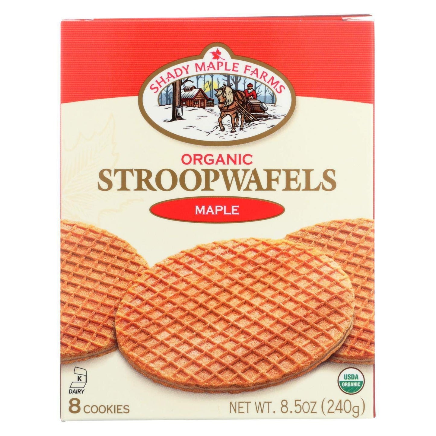 Product image of Shady Maple Farm Organic Maple Stroopwafels 8.5 oz 8.5 oz