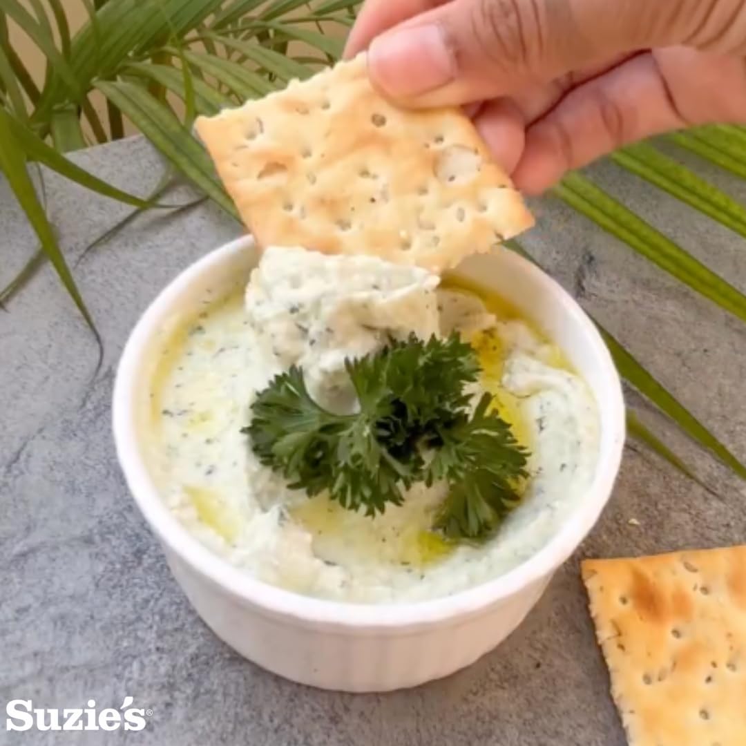 Product image of SUZIE'S Organic Saltines Salt and Extra Virgin Olive Oil Flavor Salted Crackers Pack 8.8 oz 8.8 oz