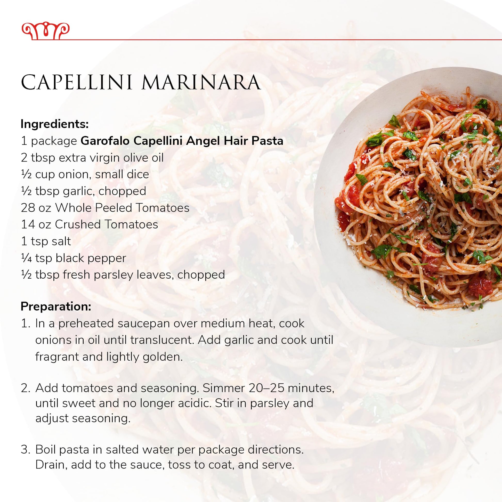 Product image of GAROFALO Premium Durum Wheat Semolina Capellini Angel Hair Pasta Italian Made Bronze-Drawn Al-Dente