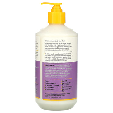 Product image of Alaffia Kids Conditioner and Detangler Lemon Lavender Gently Conditions and Detangles Suitable for All Hair