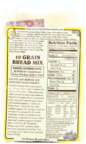Product image of Bob's Red Mill 10 Grain Bread Mix 19 oz 19 oz Pack of 4