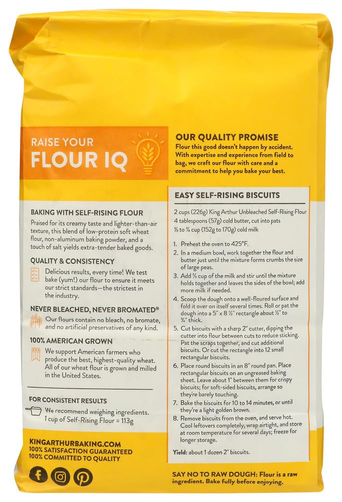 Product image of King Arthur Self Rising Flour Bag 5 lb