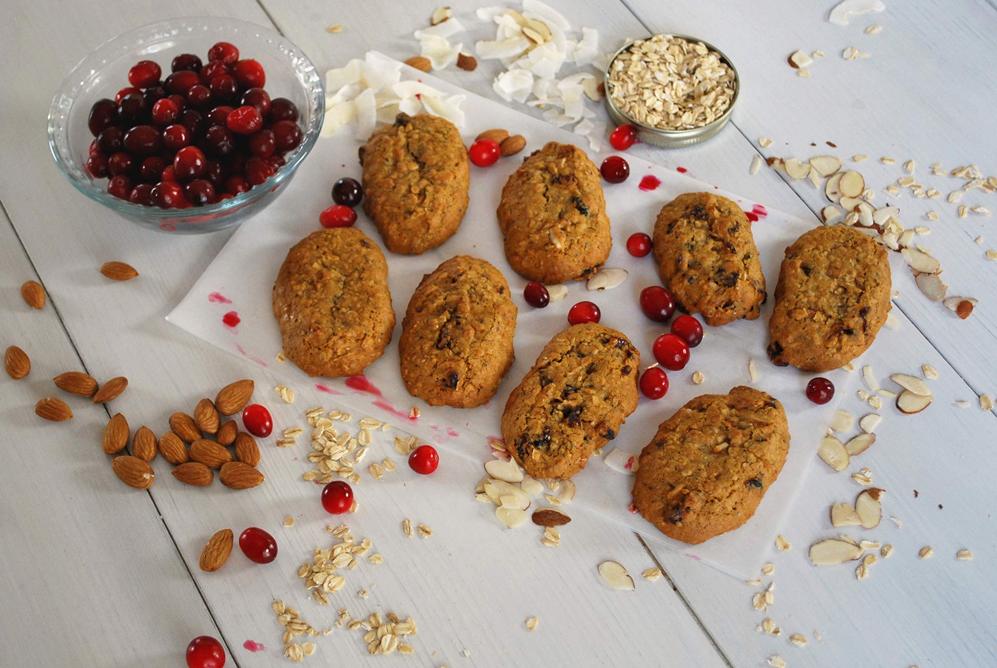 Product image of Pamela's Products Gluten Free Whenever Bars Cranberry Almond 5 ct Box 7.05 oz 7.05 oz Pack of 6