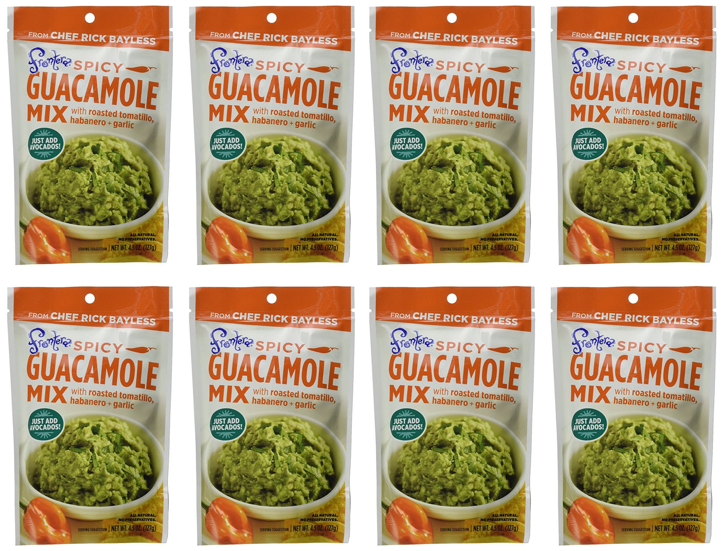 Product image of Frontera Spicy Guacamole Mix 4.5 oz 4.5 oz Pack of 8