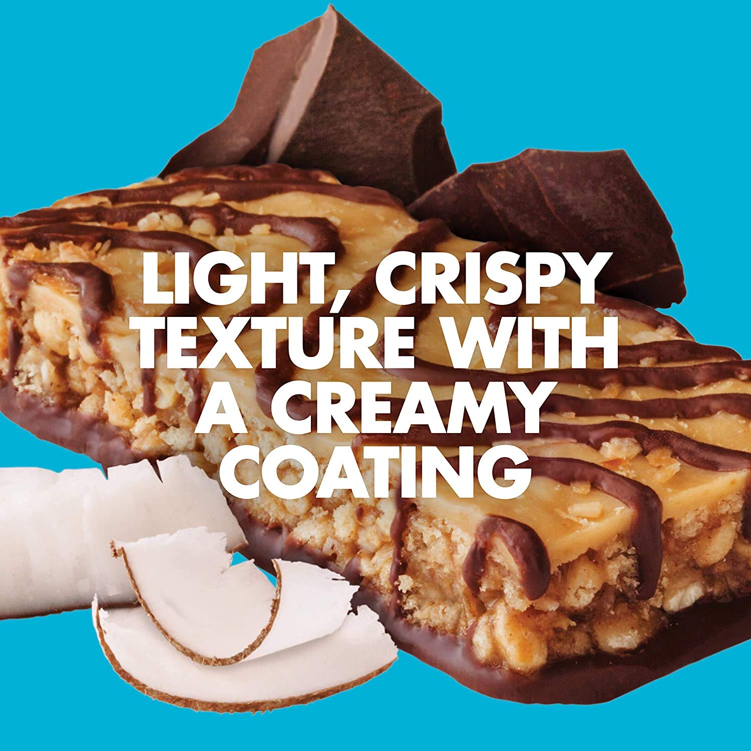 Product image of CLIF Bar LUNA BAR Gluten Free Snack Bars Chocolate Dipped Coconut Flavor Protein Non-GMO Plant-Based
