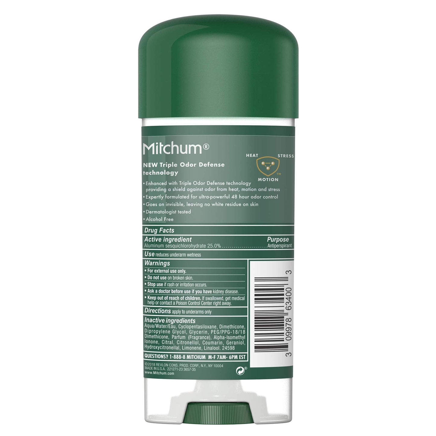 Product image of Mitchum Anti-Perspirant and Deodorant Clear Gel Mountain Air 3.4 oz 3.4 oz Pack of 6