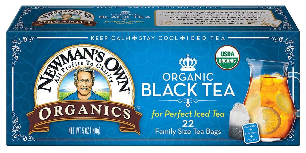 Product image of Newman's Own Organic Black Tea Family Size 5 oz 5 oz