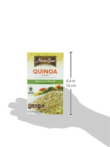 Product image of Quaker Near East Quinoa and Brown Rice Blend Rosemary and Olive Oil Boxes 4.9 oz 4.9 oz Pack of 6