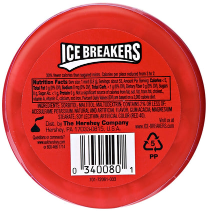 Product image of Ice Breakers Sugar Free Mints Cinnamon 1.5 oz 1.5 oz