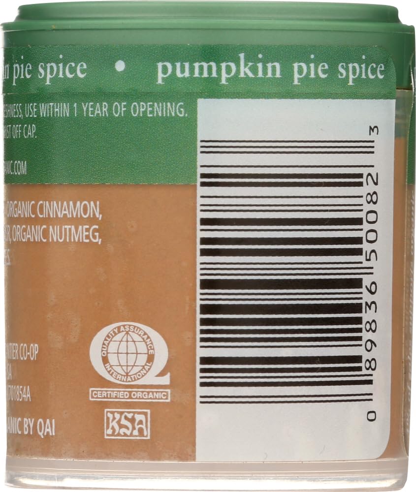 Product image of Simply Organic Pumpkin Pie Spice Certified Organic 0.46 oz 0.46 oz Pack of 12