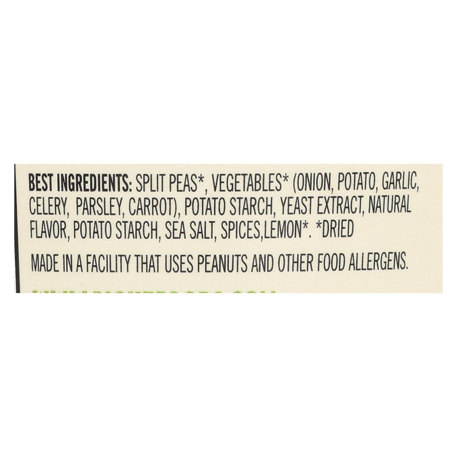 Product image of Dr. McDougall's Right Foods Vegan Split Pea Soup Lower Sodium 1.9 oz Cups 1.9 oz Pack of 6