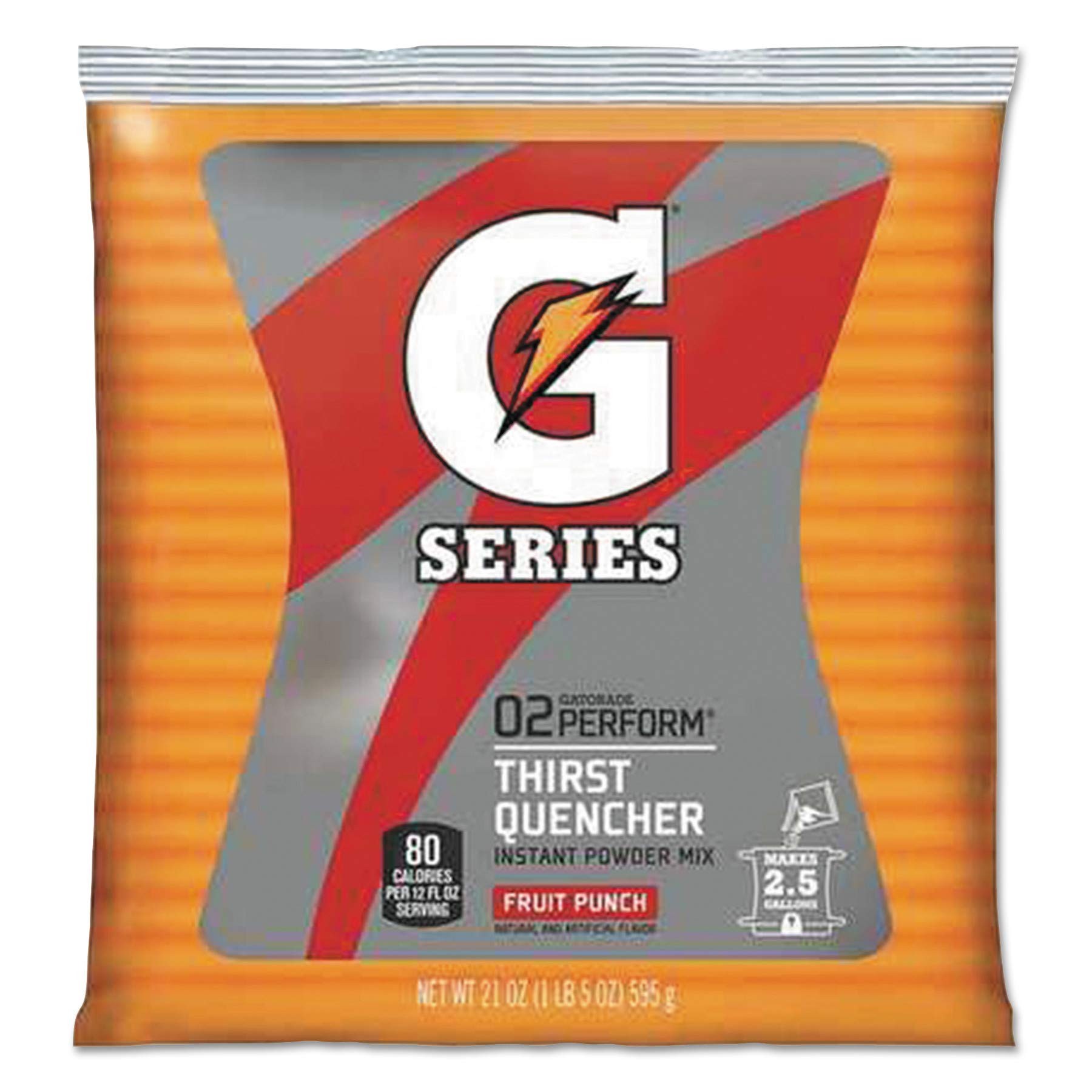 Product image of Gatorade Powder Pouch Fruit Punch 84 oz 84 oz Pack of 4