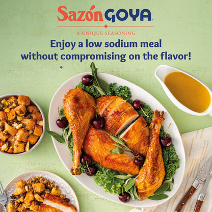 Product image of Goya Seasoning Sazón Coriander and Annatto All Purpose Mexican Seasoning Cartons 3.52 oz 3.52 oz Pack of 2
