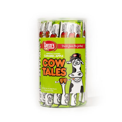 Product image of Goetze's Candy Caramel Apple Cow Tales Canister 36 ozs Fresh from Factory 2.25 lb