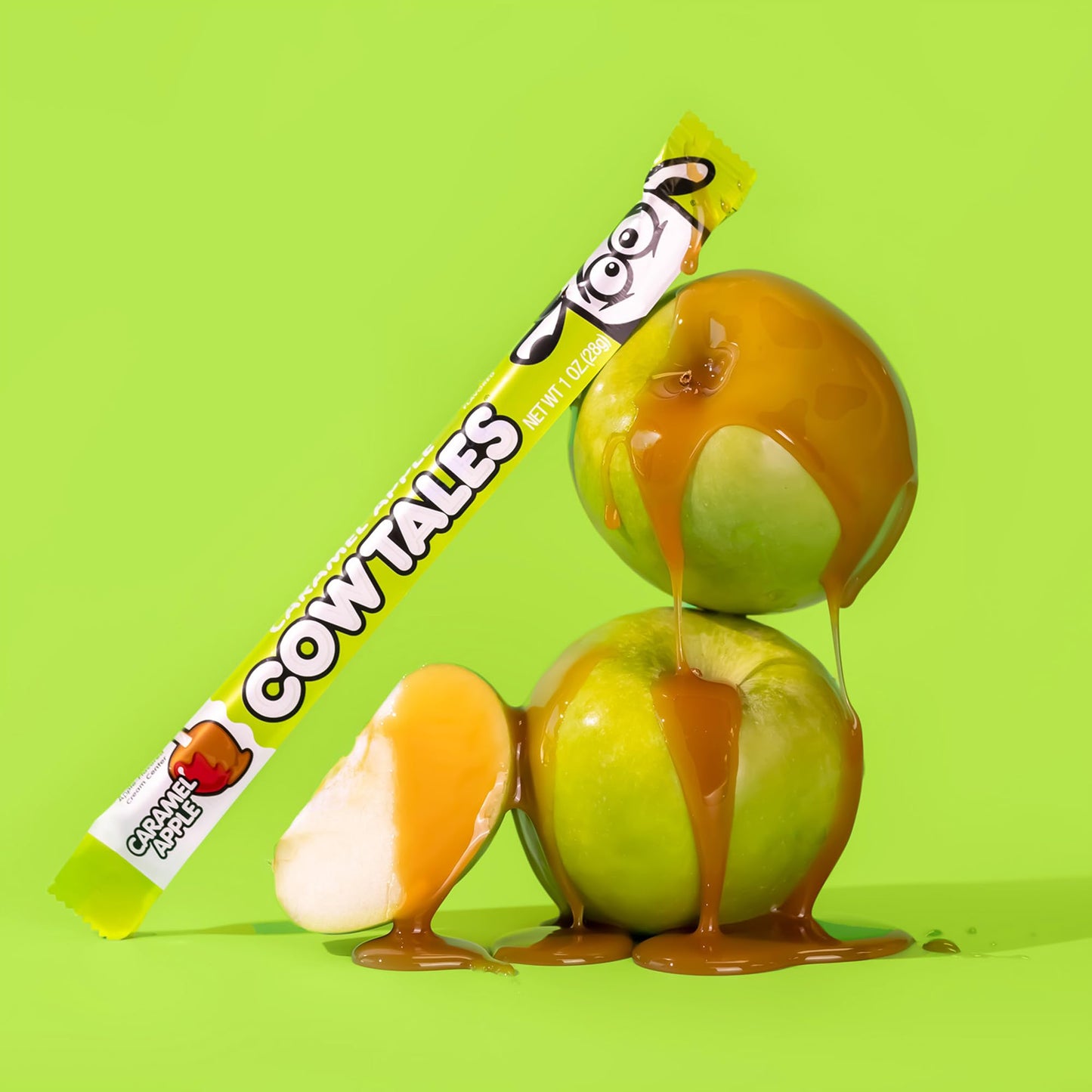 Product image of Goetze's Candy Caramel Apple Cow Tales Canister 36 ozs Fresh from Factory 2.25 lb