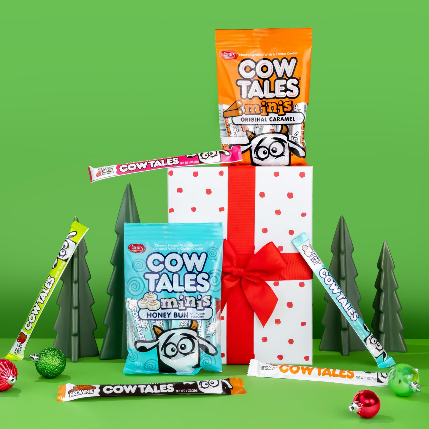 Product image of Goetze's Candy Caramel Apple Cow Tales Canister 36 ozs Fresh from Factory 2.25 lb