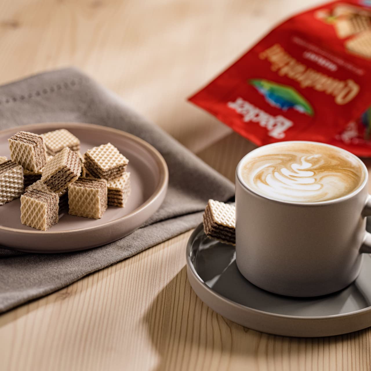 Product image of Loacker Quadratini Bite Size Wafer Cookies Hazelnut 8.82 oz 8.82 oz