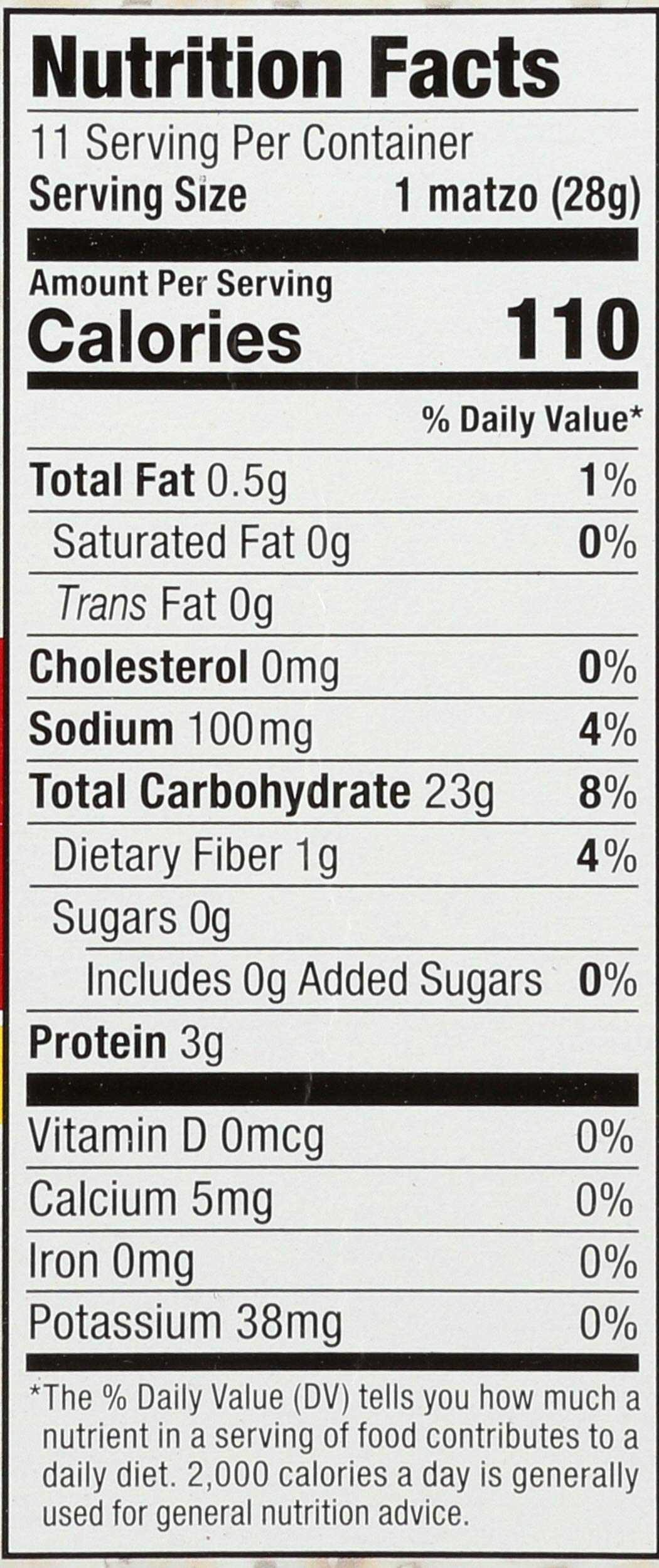 Product image of Streits Matzos Lightly Salted 11 oz 11 oz